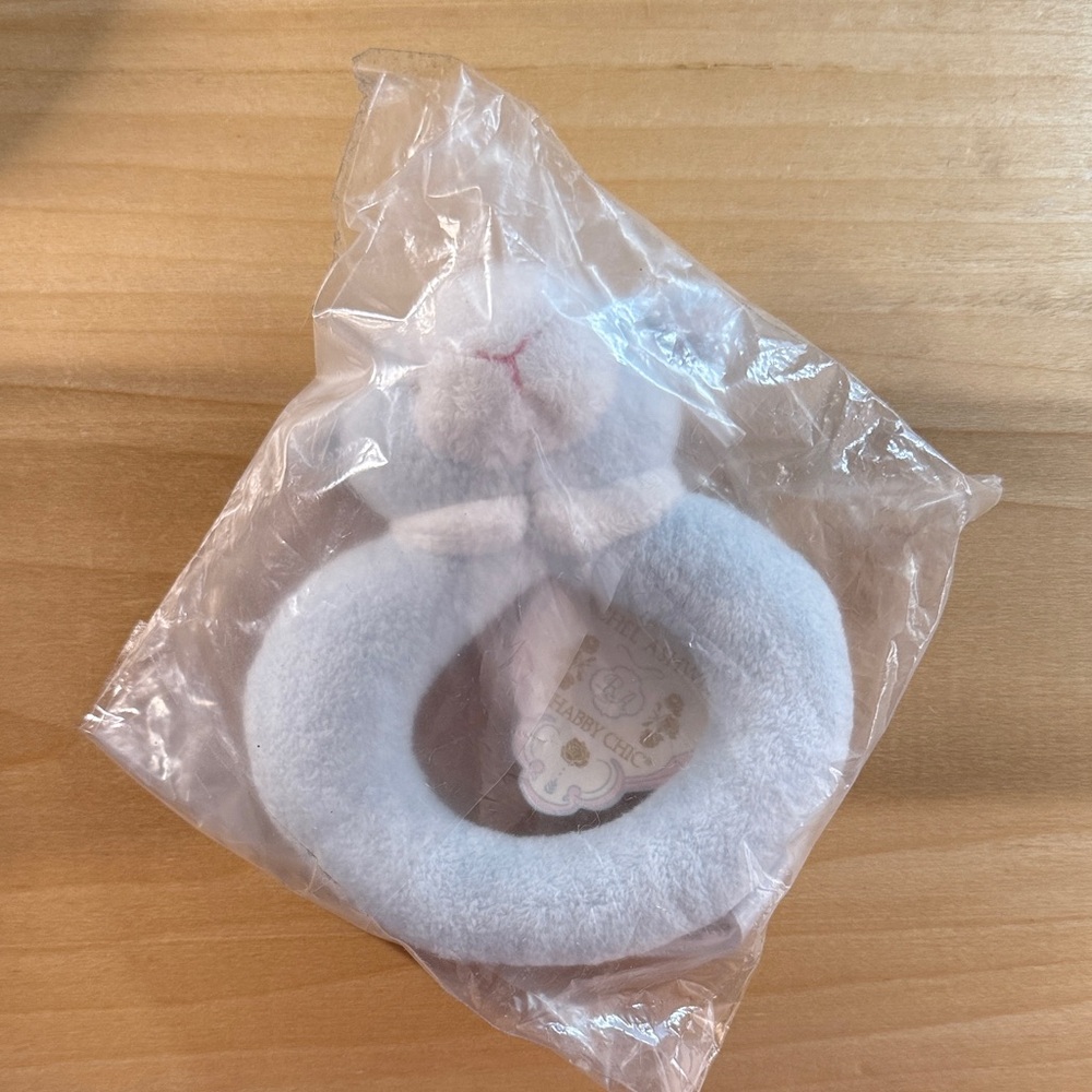 Rachel Ashwell Shabby Chic Rattle Ring Blue Lamb. New with tag